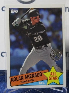 2020 TOPPS 35th ANNIVERSARY NOLAN ARENADO # 85AS-42 COLORADO ROCKIES  BASEBALL