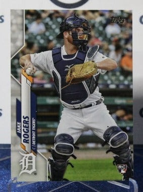 2020 TOPPS JAKE ROGERS # 147 ROOKIE DETROIT TIGERS BASEBALL