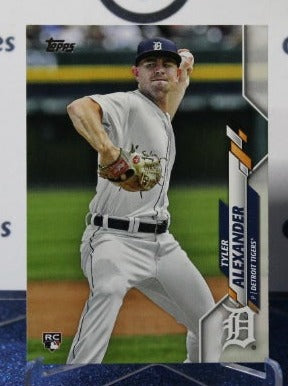 2020 TOPPS TYLER ALEXANDER # 285 ROOKIE DETROIT TIGERS BASEBALL