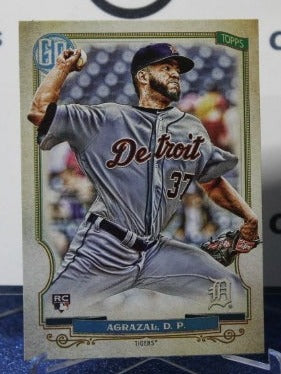 2020 TOPPS GYPSY QUEEN DARIO AGRAZAL # 37 ROOKIE DETROIT TIGERS BASEBALL