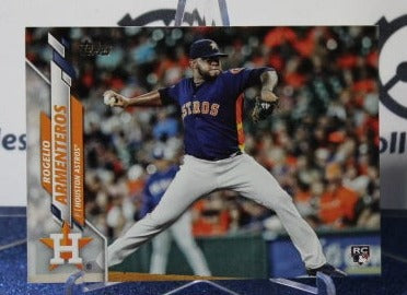 2020 TOPPS ROGELIO ARMENTEROS # 106 ROOKIE HOUSTON ASTROS BASEBALL