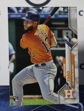 2020 TOPPS ABRAHAM TORO # 264 ROOKIE HOUSTON ASTROS BASEBALL