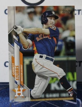 2020 TOPPS GARRETT STUBBS # 421 ROOKIE HOUSTON ASTROS BASEBALL