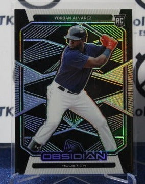 2020 PANINI OBSIDIAN YORDAN ALVAREZ # 1 ROOKIE HOUSTON ASTROS BASEBALL