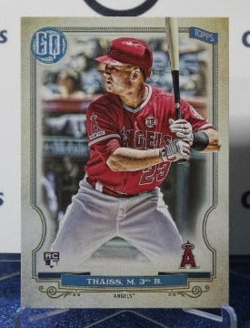 2020 TOPPS GYPSY QUEEN MATT TRAISS # 82  ROOKIE LOS ANGELES ANGELS BASEBALL