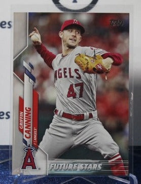 2020 TOPPS FUTURE STARS GRIFFIN CANNING # 447  LOS ANGELES ANGELS BASEBALL