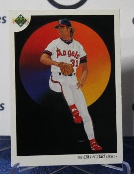 1991 UPPER DECK CHUCK FINLEY # 31 LOS ANGELES ANGELS BASEBALL