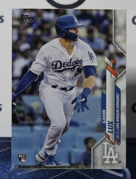 2020 TOPPS GAVIN LUX # 292  ROOKIE LOS ANGELES DODGERS BASEBALL