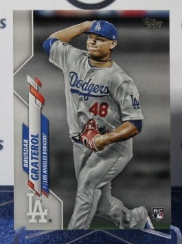 2020 TOPPS BRUSDAR GRATEROL # 434  ROOKIE LOS ANGELES DODGERS BASEBALL