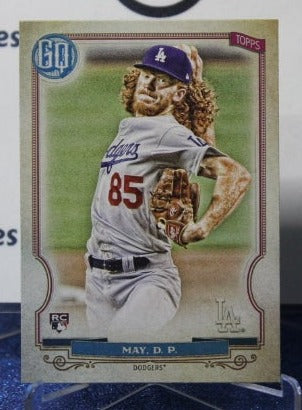 2020 TOPPS GYPSY QUEEN DUSTIN MAY # 155 ROOKIE LOS ANGELES DODGERS BASEBALL