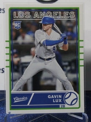 2020 PANINI CHRONICLES CLASSIC GAVIN LUX # 4 ROOKIE LOS ANGELES DODGERS BASEBALL