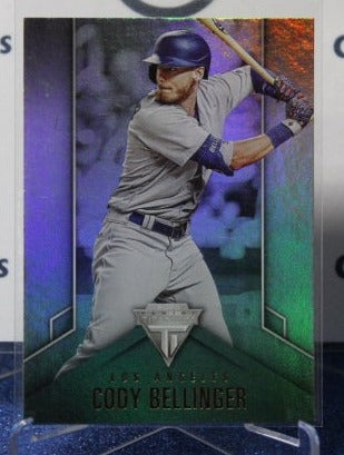 2020 CHRONICLES  TITANIUM CODY BELLINGER # 5  LOS ANGELES DODGERS BASEBALL