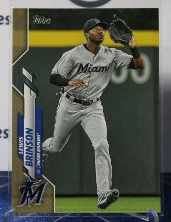 2020 TOPPS LEWIS BRINSON # 42 GOLD 1210/2020 MIAMI MARLINS BASEBALL