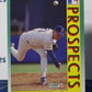 1992 FLEER PROSPECTS CAL ELDRED # 679 MILWAUKEE BREWERS  BASEBALL CARD