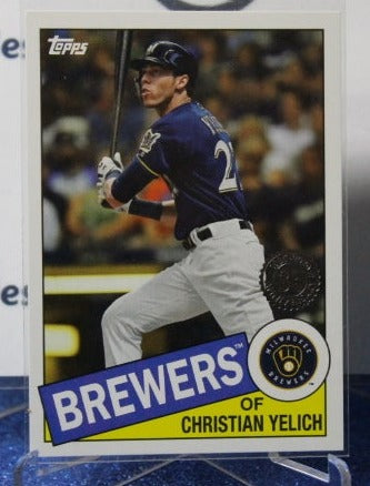 2020 TOPPS 35th ANNIVERSARY  CHRISTIAN YELICH # 85-59 MILWAUKEE BREWERS  BASEBALL CARD