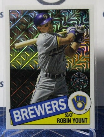 2020 TOPPS 35th ANNIVERSARY  ROBIN YOUNT # 85TC-25 MILWAUKEE BREWERS  BASEBALL CARD