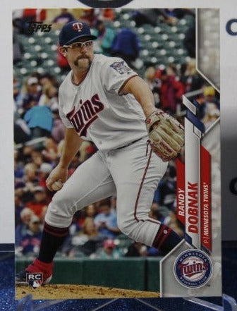 2020 TOPPS RANDY DOBNAK # 464 ROOKIE MINNESOTA TWINS BASEBALL