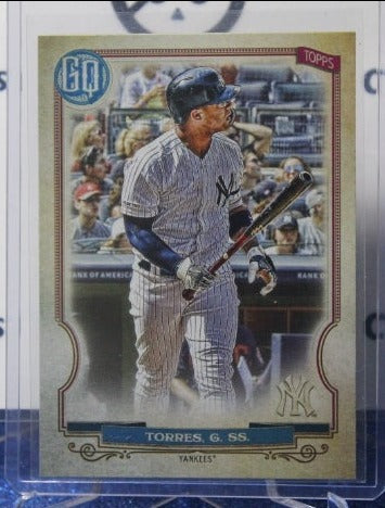 2020 TOPPS GYPSY QUEEN GLEYBER TORRES # 100 OF 320 BAZOOKA NEW YORK YANKEES BASEBALL