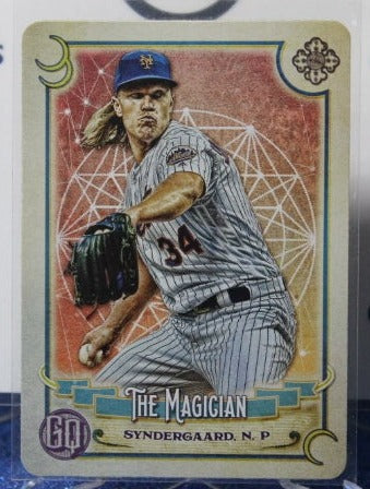 2020 TOPPS NOAH SYNDERGAARD # TOD 2 TAROT OF THE DIAMOND NEW YORK METS BASEBALL