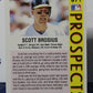 1992 FLEER PROSPECTS SCOTT BROSIUS # 671 OAKLAND ATHLETICS BASEBALL CARD