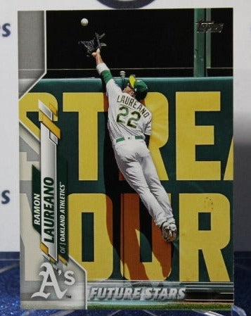 2020 TOPPS RAMON LAUREANO # 179 FUTURE STARS OAKLAND ATHLETICS BASEBALL CARD