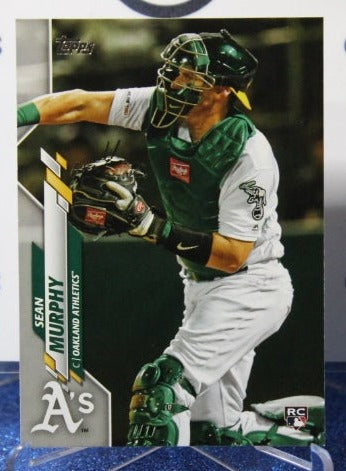 2020 TOPPS SEAN MURPHY # 317 ROOKIE OAKLAND ATHLETICS BASEBALL CARD