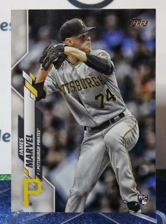 2020 TOPPS  JAMES MARVEL # 476 ROOKIE PITTSBURGH PIRATES BASEBALL CARD