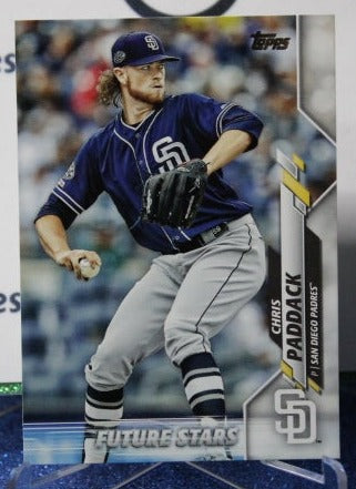 2020 TOPPS  CHRIS PADDACK # 244 FUTURE STARS SAN DIEGO PADRES BASEBALL CARD