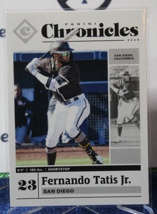 2020 PANINI CHRONICLES FERNANDO TATIS JR. # 10  SAN DIEGO PADRES BASEBALL CARD