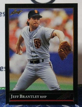 1992 LEAF BLACK/GOLD JEFF BRANTLEY # 56 SAN FRANCISCO GIANTS BASEBALL CARD