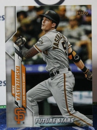 2020 TOPPS MIKE YASTRZEMSKI # 297 FUTURE STARS SAN FRANCISCO GIANTS BASEBALL CARD