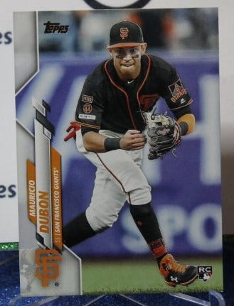 2020 TOPPS MAURICIO DUBON # 178 ROOKIE SAN FRANCISCO GIANTS BASEBALL CARD