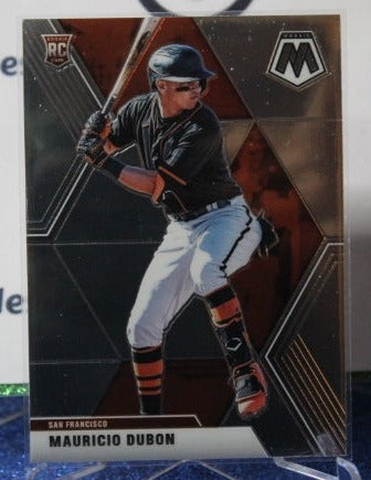 2020 PANINI CHRONICLES MOSAIC MAURICIO DUBON # 18 ROOKIE SAN FRANCISCO GIANTS BASEBALL CARD