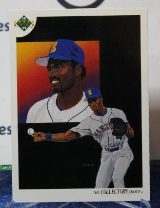 1991 UPPER DECK HAROLD REYNOLDS # 32 SEATTLE MARINERS BASEBALL CARD