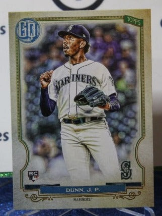 2020 TOPPS GYPSY QUEEN JUSTIN DUNN # 144 ROOKIE SEATTLE MARINERS BASEBALL CARD