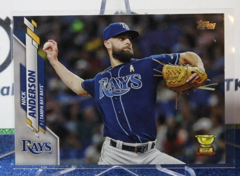 2020 TOPPS NICK ANDERSON # 500 ALL STAR ROOKIE  TAMPA BAY RAYS CARD