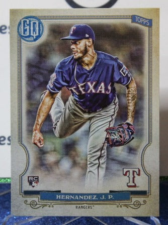 2020 TOPPS GYPSY QUEEN JONATHAN HERNANDEZ # 112  ROOKIE TEXAS RANGERS BASEBALL CARD