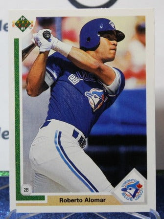 1991 UPPER DECK ROBERTO ALOMAR # 763 TORONTO BLUE JAYS BASEBALL