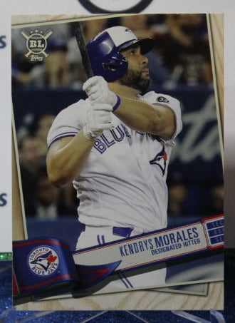 2019 TOPPS  BIG LEAGUE KENDRYS MORALES # 314  TORONTO BLUE JAYS BASEBALL