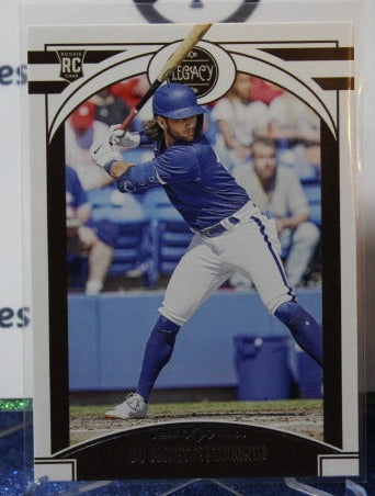 2020 PANINI CHRONICLES LEGACY BO BICHETTE # 3 ROOKIE TORONTO BLUE JAYS BASEBALL