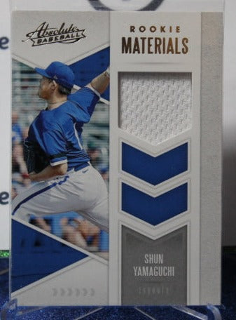 2020 PANINI ABSOLUTE SHUN YAMAGUCHI # ARM-SY ROOKIE TORONTO BLUE JAYS BASEBALL