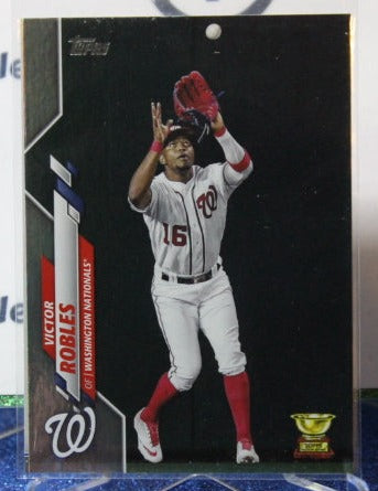 2020 TOPPS VICTOR ROBLES # 547 FOIL  ALL STAR ROOKIE WASHINGTON NATIONALS BASEBALL
