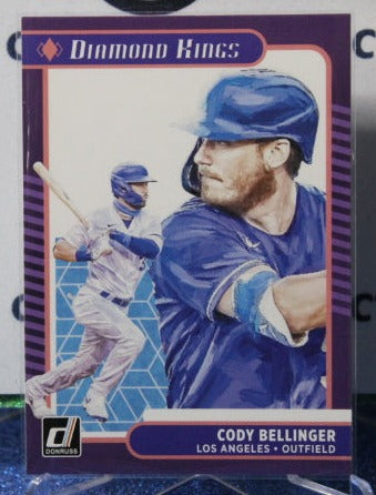 2021 PANINI DONRUSS CODY BELLINGER # 26 DIAMOND KINGS LOS ANGELES DODGERS BASEBALL