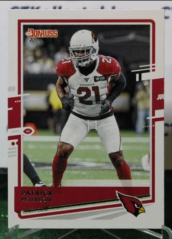 2020 PANINI DONRUSS PATRICK PETERSON # 22 NFL CARDINALS GRIDIRON CARD