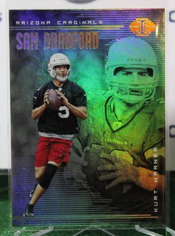 2018 PANINI ILLUSIONS SAM BRADFORD # 57 NFL CARDINALS GRIDIRON CARD