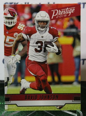 2019 PANINI PRESTIGE DAVID JOHNSON # 40 NFL CARDINALS GRIDIRON CARD