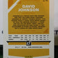 2019 PANINI DONRUSS DAVID JOHNSON # 11 NFL CARDINALS GRIDIRON CARD