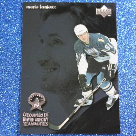 1998 WAYNE GRETZKY # T12  McDONALD'S TEAMMATES  FOIL UPPER DECK OILERS / KINGS /  RANGERS NHL