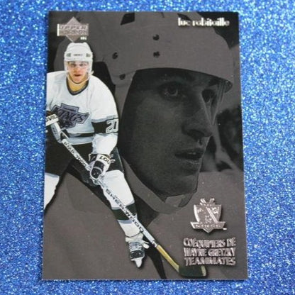 1998 WAYNE GRETZKY # T13  McDONALD'S TEAMMATES  FOIL UPPER DECK OILERS / KINGS /  RANGERS NHL