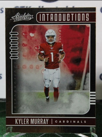 2019 PANINI ABSOLUTE KYLER MURRAY # 13 ROOKIE INTRODUCTIONS NFL CARDINALS GRIDIRON CARD